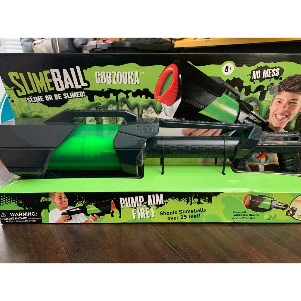 NO MESS Slimeball Gobzooka for ages 6+